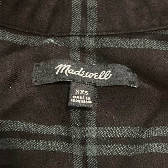 Madewell Wrap-Front Shirt in Palma Plaid - Picture 9 of 13